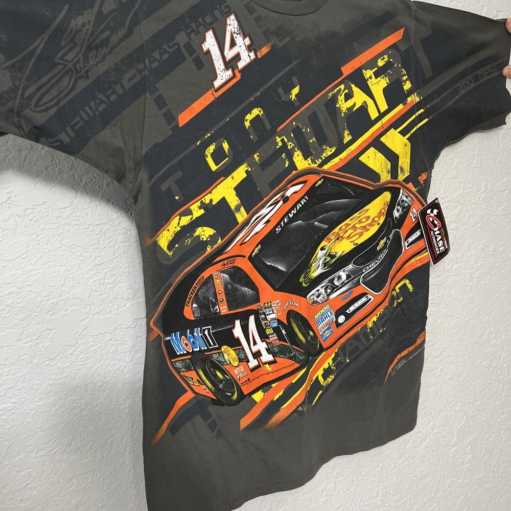 Tony Stewart #14 Chase Authentics T Shirt Size L New With Tags - Picture 2 of 11